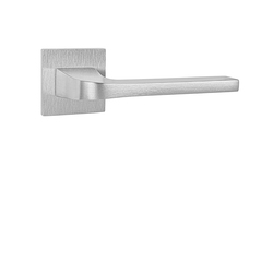 Kľučky na hranatých rozetách Strieborný Tupai