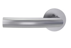 Kľučky na okrúhlych rozetách Strieborný Griffwerk