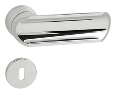 Kľučka na dvere MI - ALIAS - R CHL/CHM/CHL - chróm lesklý/chróm matný/chróm lesklý  (CRCS/CR) | MP-KOVANIA.sk