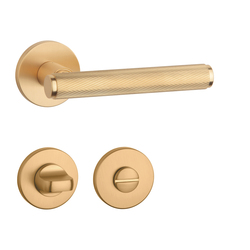 Kľučky na okrúhlych rozetách Zlatý APRILE