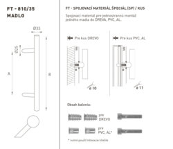 Madlá okrúhle vyosené Strieborný FT