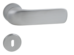 Kľučka na dvere MI - HORIZON - R CHM/CHL/CHM - chróm matný/chróm lesklý/chróm matný (CSCR/CS) | MP-KOVANIA.sk