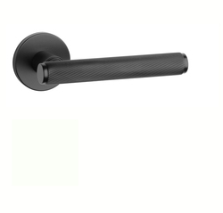 Kľučky na okrúhlych rozetách Čierny APRILE