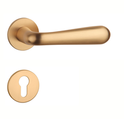 Kľučky na okrúhlych rozetách Zlatý APRILE