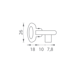 Príslušenstvo k zámkom Zlatý FT