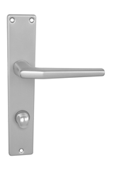 Kľučky na hranatých štítoch Strieborný BA