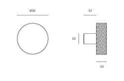 Úchytky na nábytok Čierny JNF