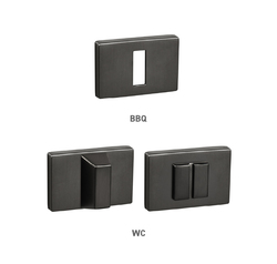 Rozeta ku kľučke MPK - ROZETA - RT ANITA GRM - grafit matný (MSB) | MP-KOVANIA.sk