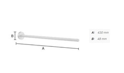 Držiaky na uterák Strieborný SMEDBO