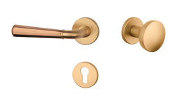 Kľučky na okrúhlych rozetách Kombinovaný APRILE