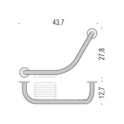 Madlá do kúpeľne Zlatý COLOMBO