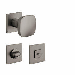 Madlá priame na rozetách Sivý APRILE