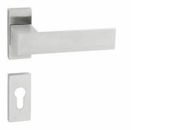 Kľučka na dvere JNF - SQUARE 153 - UR NEM - nerez matná | MP-KOVANIA.sk