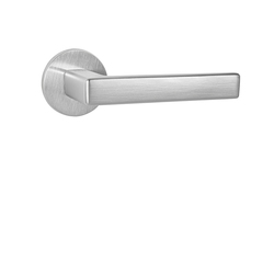 Kľučky na okrúhlych rozetách Strieborný Tupai