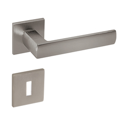 Kľučka na dvere TI - POPULAR - HR 4161Q 5S NIM PVD - nikel matný PVD (163) | MP-KOVANIA.sk