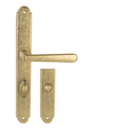 Kľučky na rustikálnych štítoch Zlatý NI