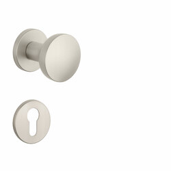 Gule priame na rozetách Strieborný APRILE