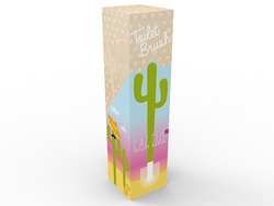 WC kefy s nádobou Zelený DHK