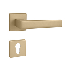 Kľučky na hranatých rozetách Zlatý FROSIO BORTOLO