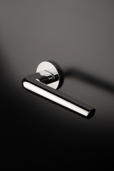 Kľučky na okrúhlych rozetách Strieborný APRILE