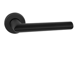 Kľučky na okrúhlych rozetách Čierny BA