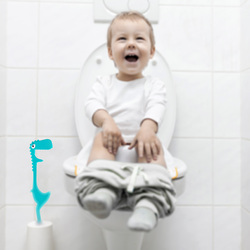 WC kefy s nádobou Zelený DHK