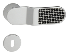 Kľučka na dvere MI - ICE 5 GUMA - R CHL - chróm lesklý (CR) | MP-KOVANIA.sk