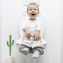 WC kefy s nádobou Zelený DHK