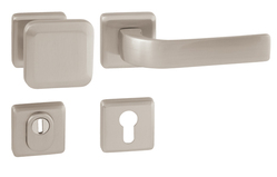 Spevnené kovanie MI - QB SECUR / SUN 1 - HR PLUS NIM.LL - nikel matný (NS) | MP-KOVANIA.sk