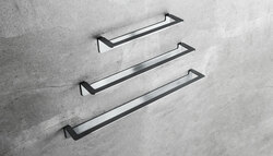 Držiaky na uterák Strieborný COLOMBO