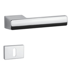 Kľučka na dvere AS - BRISA - RT 7S CHL - chróm lesklý (LC) | MP-KOVANIA.sk