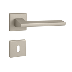 Kľučky na hranatých rozetách Strieborný FROSIO BORTOLO