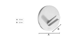 Samolepiace držiaky a vešiaky na uteráky Čierny SMEDBO