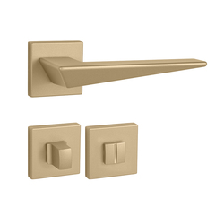 Kľučky na hranatých rozetách Zlatý FROSIO BORTOLO