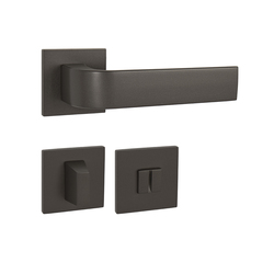 Kľučky na hranatých rozetách Sivý Tupai