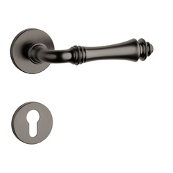 Kľučky na okrúhlych rozetách Sivý APRILE