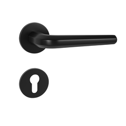 Kľučky na okrúhlych rozetách Čierny Tupai