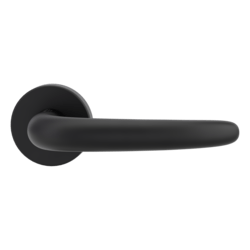 Kľučky na okrúhlych rozetách Čierny Griffwerk