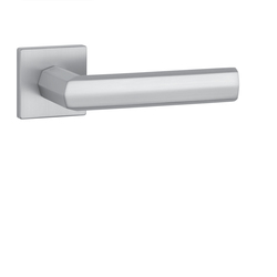 Kľučky na hranatých rozetách Strieborný APRILE