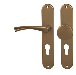 Kľučky na oválnych štítoch Bronzový BA