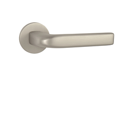 Kľučky na okrúhlych rozetách Strieborný Tupai