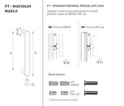 Madlá okrúhle priame Čierny FT