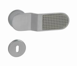 Kľučka na dvere MI - ICE 5 FOSFOR - R CHM/CHL/CHM - chróm matný/chróm lesklý/chróm matný (CSCR/CS) | MP-KOVANIA.sk