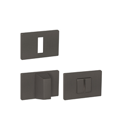 Rozeta ku kľučke TI - ROZETA - RT5 GRM - grafit matný (141) | MP-KOVANIA.sk