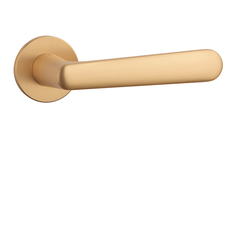 Kľučky na okrúhlych rozetách Zlatý APRILE