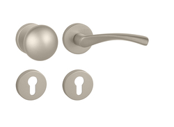 Kľučky na okrúhlych rozetách Strieborný FROSIO BORTOLO