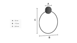 Samolepiace držiaky a vešiaky na uteráky Čierny SMEDBO
