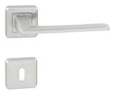 Kľučky na hranatých rozetách Strieborný Mariani