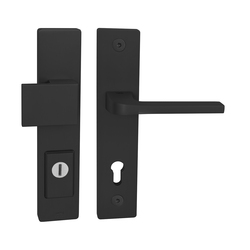 Bezpečnostné kovanie TI - FORTE PLUS 3214/SUPRA 3097 - SH, hrúbka dverí 38-45 mm CIM - čierna matná (153) | MP-KOVANIA.sk