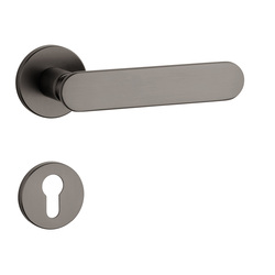 Kľučky na okrúhlych rozetách Sivý APRILE